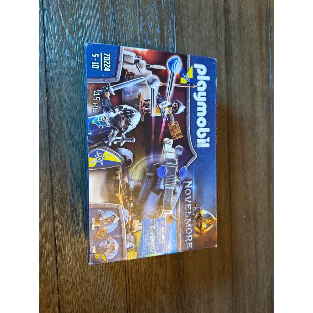 Playmobil Novelmore 70224 Water Ballista Kids 45 PC Norman Bruce Knights Set